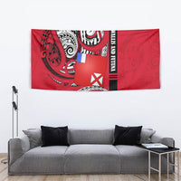 Wallis And Futuna Tapestry Tribal Polynesian Tattoo Flag Motif