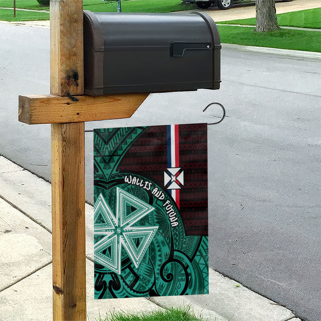 Wallis And Futuna Garden Flag Tribal Polynesian Tattoo Heritage Cross Flag