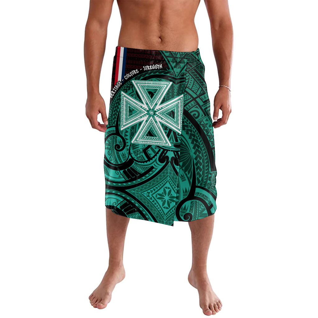 Wallis And Futuna Lavalava Tribal Polynesian Tattoo Heritage Cross Flag