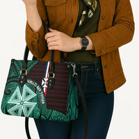 Wallis And Futuna Leather Bag Tribal Polynesian Tattoo Heritage Cross Flag