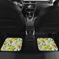 Hawaiian Piko Threads Of Paradise Aloha Car Mats Tropical Hibiscus Plumeria