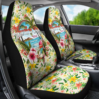 Hawaiian Piko Threads Of Paradise Aloha Car Seat Cover Tropical Hibiscus Plumeria