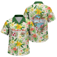 Hawaiian Piko Threads Of Paradise Aloha Family Matching Puletasi and Hawaiian Shirt Tropical Hibiscus Plumeria