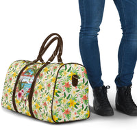 Hawaiian Piko Threads Of Paradise Aloha Travel Bag Tropical Hibiscus Plumeria