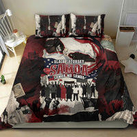Samoa Black Saturday 1929 Bedding Set Mau Movement Vintage Newspaper Grunge Polynesian TS04 - Polynesian Pride