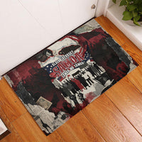 Samoa Black Saturday 1929 Rubber Doormat Mau Movement Vintage Newspaper Grunge Polynesian TS04 - Polynesian Pride