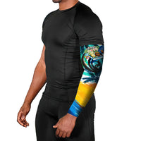 Hawaii Waimanalo Sea Turtle Arm Sleeves Cute Tropical Beach Aloha Spirit Cartoon
