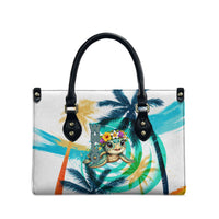 Hawaii Waimanalo Sea Turtle Leather Bag Cute Tropical Beach Aloha Spirit Cartoon