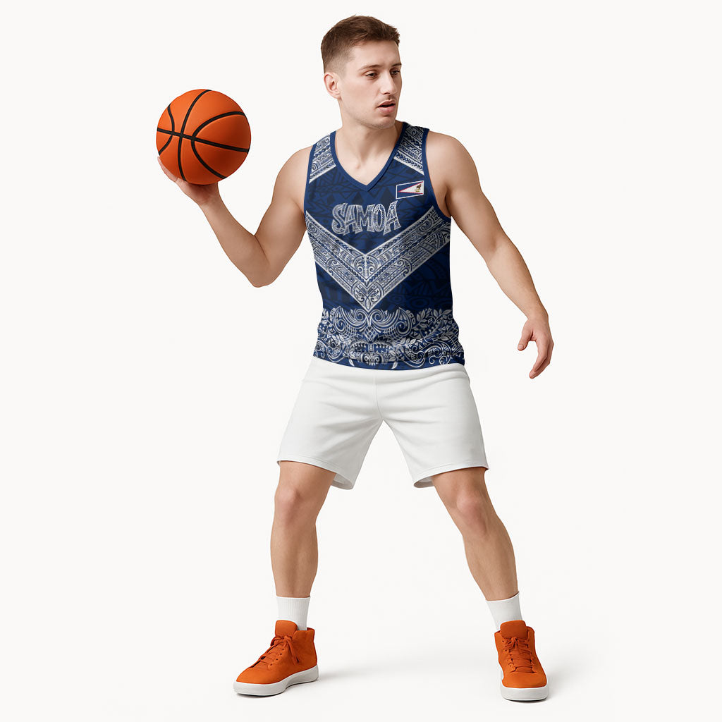 American Samoa Eagle Basketball Jersey Sea Turtle Traditional Polynesian Tribal Tattoo