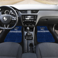 American Samoa Eagle Car Mats Sea Turtle Traditional Polynesian Tribal Tattoo