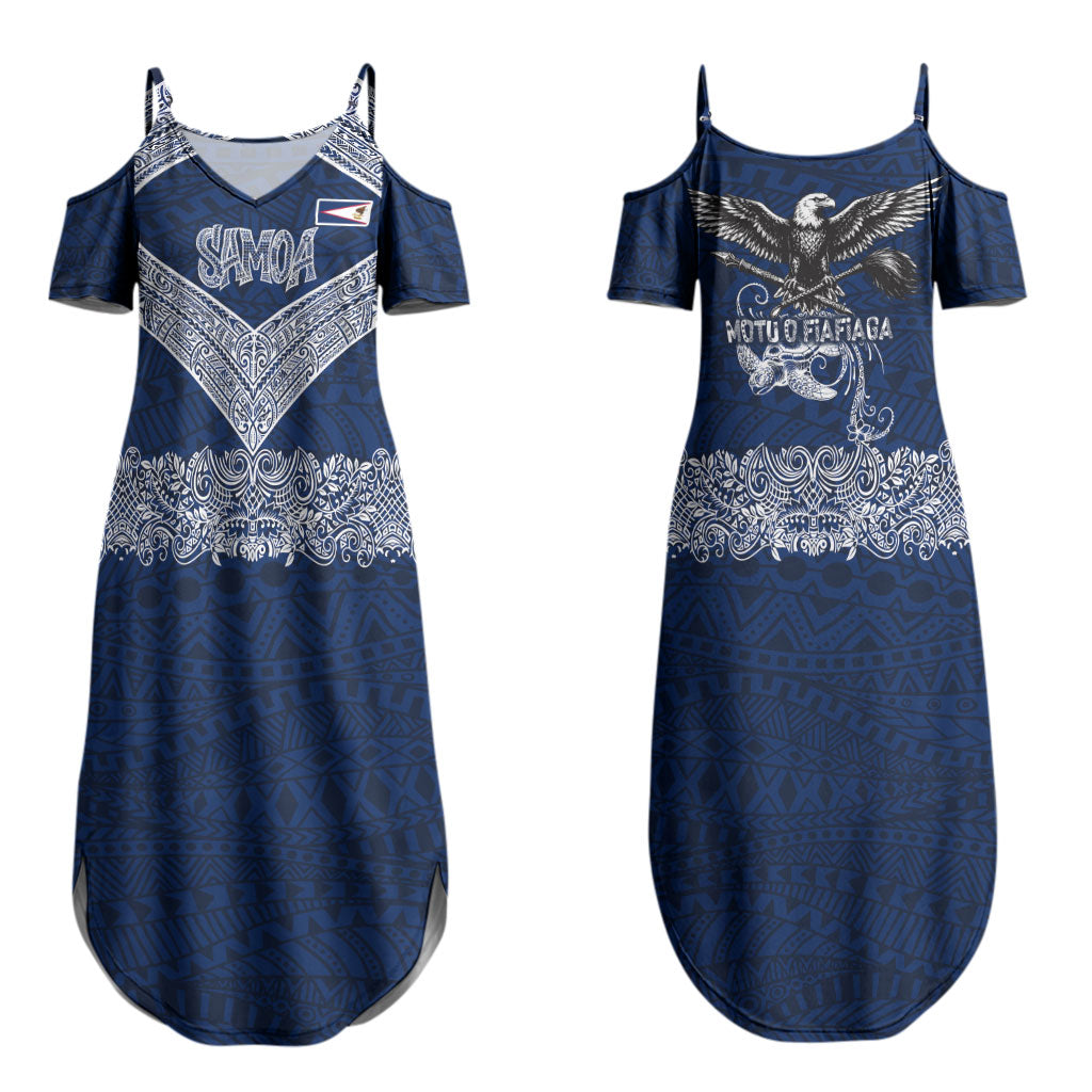 American Samoa Eagle Couples Matching Summer Maxi Dress and Hawaiian Shirt Sea Turtle Traditional Polynesian Tribal Tattoo