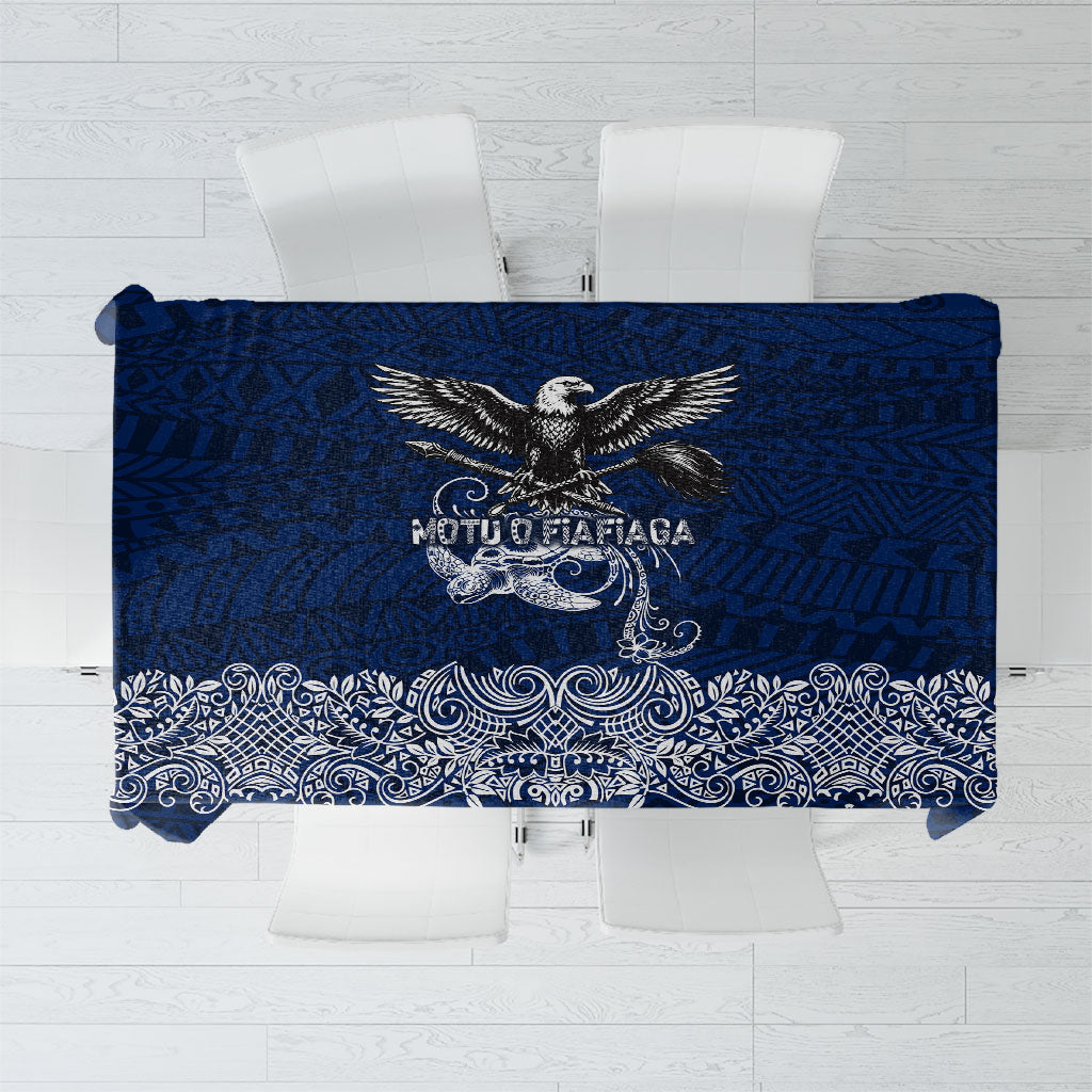 American Samoa Eagle Tablecloth Sea Turtle Traditional Polynesian Tribal Tattoo