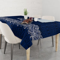 American Samoa Eagle Tablecloth Sea Turtle Traditional Polynesian Tribal Tattoo