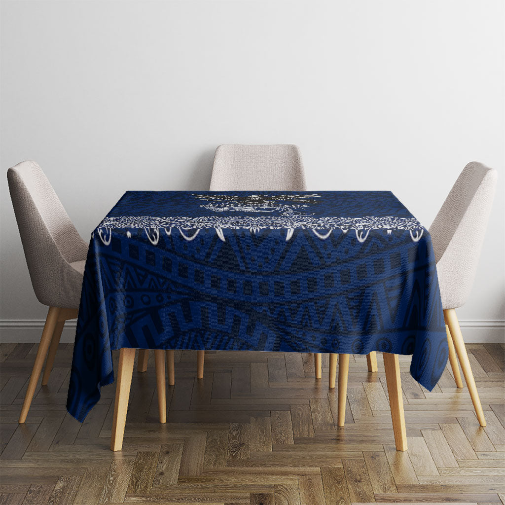 American Samoa Eagle Tablecloth Sea Turtle Traditional Polynesian Tribal Tattoo