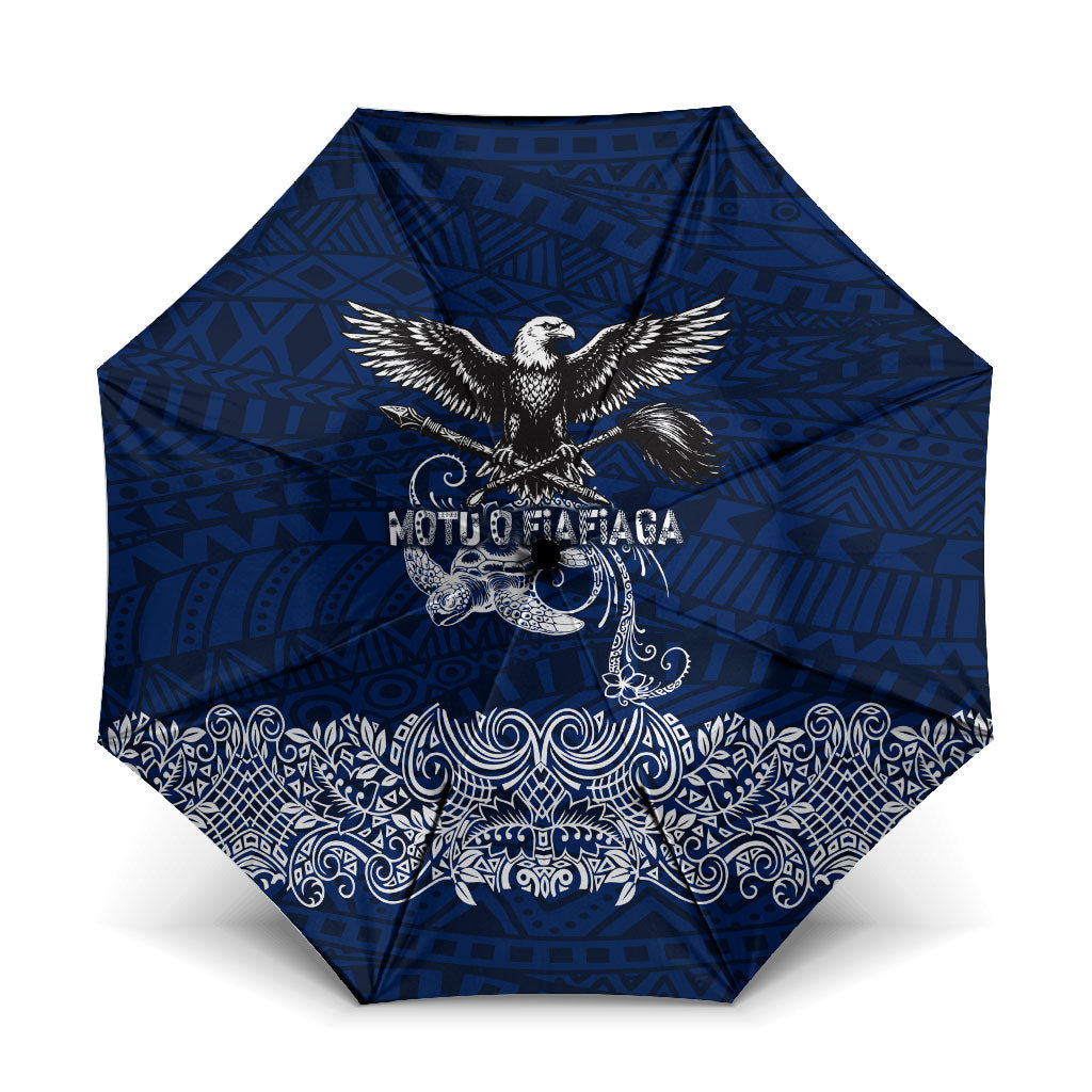 American Samoa Eagle Umbrella Sea Turtle Traditional Polynesian Tribal Tattoo