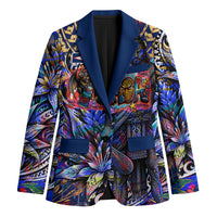 American Samoa Warrior Blazer Polynesian Fruit Bat Talofa Urban Graffiti Street Art