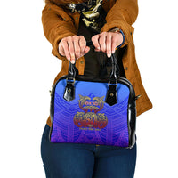 Personalized Polynesian 60th Birthday Shoulder Handbag Polynesian Tribal Art Vintage Ocean Pattern TS04 One Size Blue Yellow - Polynesian Pride