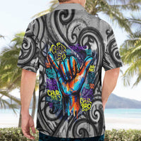 Chur Bro Shaka Sign Hawaiian Shirt New Zealand Koru Colorful Graffiti Splash TS04 - Polynesian Pride