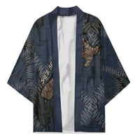 New Zealand She’ll Be Right Kimono NZ Slang No. 8 Wire Map Pattern