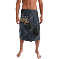 New Zealand She’ll Be Right Lavalava NZ Slang No. 8 Wire Map Pattern