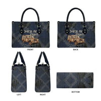 New Zealand She’ll Be Right Leather Bag NZ Slang No. 8 Wire Map Pattern