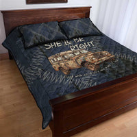 New Zealand She’ll Be Right Quilt Bed Set NZ Slang No. 8 Wire Map Pattern