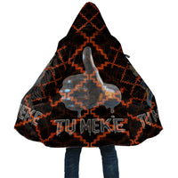 Tu Meke Maori New Zealand Slang Cloak with Glow Neon Step Style