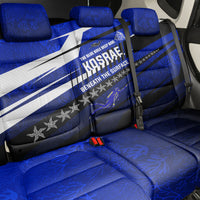 Kosrae Deep Sea Scuba Diving Back Car Seat Cover Blue Hole Beneath The Surface Coral Reef Graphic Art