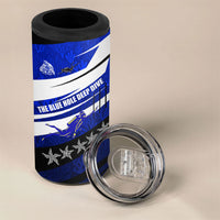 Kosrae Deep Sea Scuba Diving 4 in 1 Can Cooler Tumbler Blue Hole Beneath The Surface Coral Reef Graphic Art