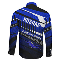 Kosrae Deep Sea Scuba Diving Family Matching Mermaid Dress and Hawaiian Shirt Blue Hole Beneath The Surface Coral Reef Graphic Art TS04 - Polynesian Pride