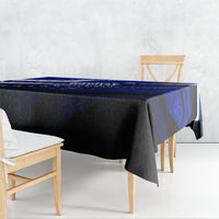 Kosrae Deep Sea Scuba Diving Tablecloth Blue Hole Beneath The Surface Coral Reef Graphic Art