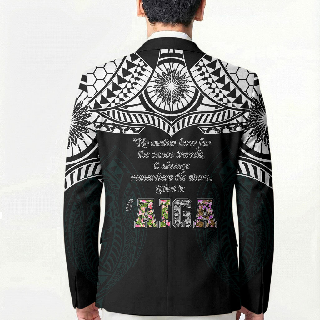AIGA Always In Gods Arms Samoa Blazer Polynesian Tribal Tattoo Art Family Heritage Faith TS04 - Polynesian Pride