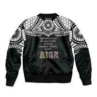 AIGA Always In Gods Arms Samoa Bomber Jacket Polynesian Tribal Tattoo Art Family Heritage Faith TS04 - Polynesian Pride