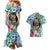 Polynesian Yorkshire Terrier Couples Matching Mermaid Dress and Hawaiian Shirt Polynesian Pattern And Yorkshire Terrier TS04 - Polynesian Pride