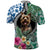 Polynesian Yorkshire Terrier Polo Shirt Polynesian Pattern And Yorkshire Terrier Dog TS04 - Polynesian Pride