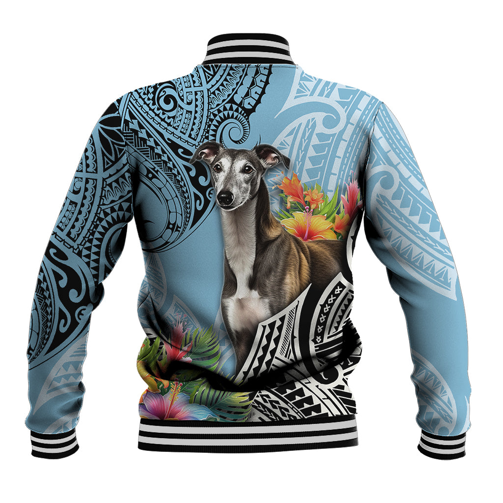 Polynesian Greyhound Baseball Jacket Polynesian Pattern And Greyhound TS04 - Polynesian Pride