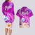 Hawaii Plumeria Flower Couples Matching Long Sleeve Bodycon Dress and Hawaiian Shirt Plumeria FLowers And Polynesian Pattern TS04 - Polynesian Pride