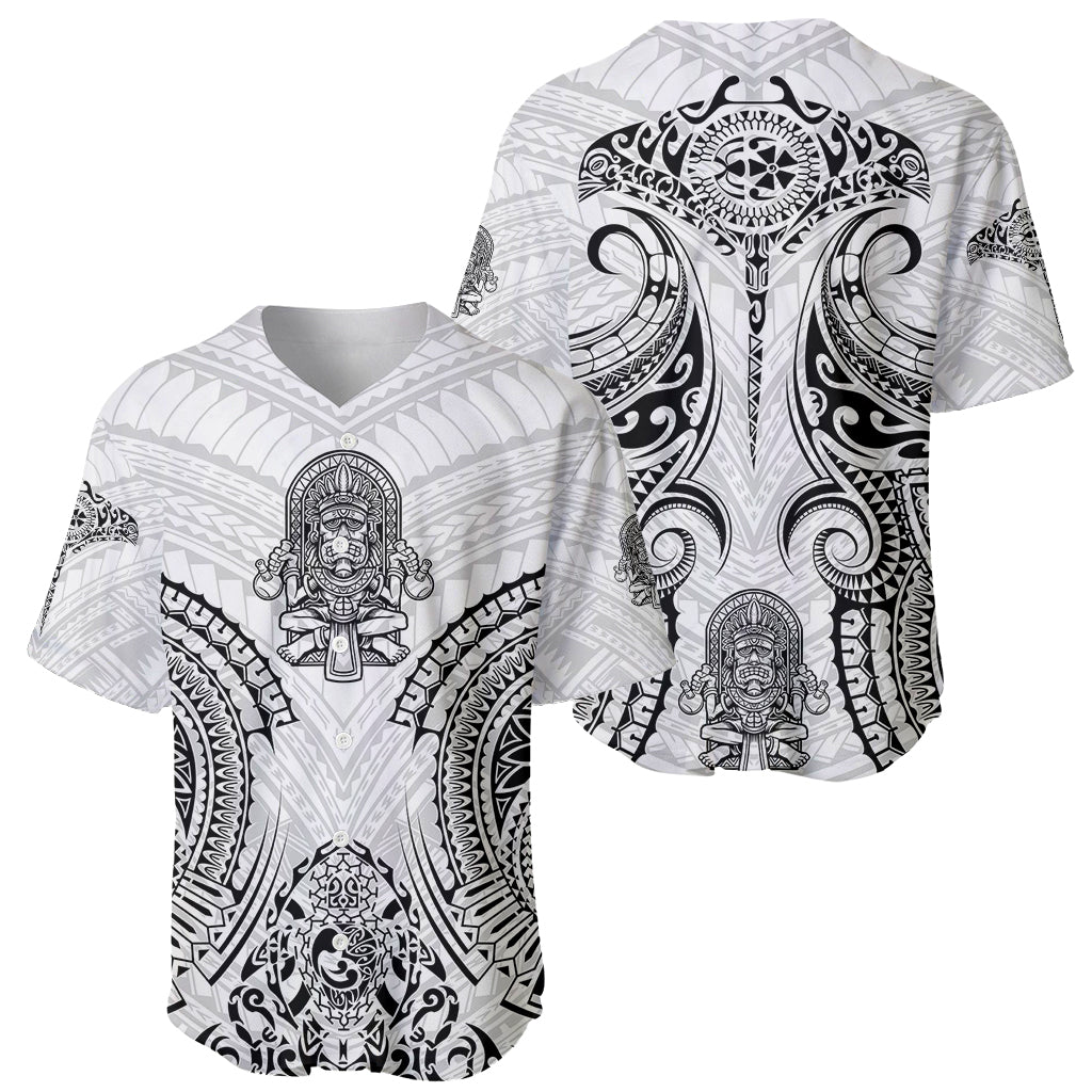 Hawaii Polynesian Baseball Jersey Warrior symbol TS04 - Polynesian Pride