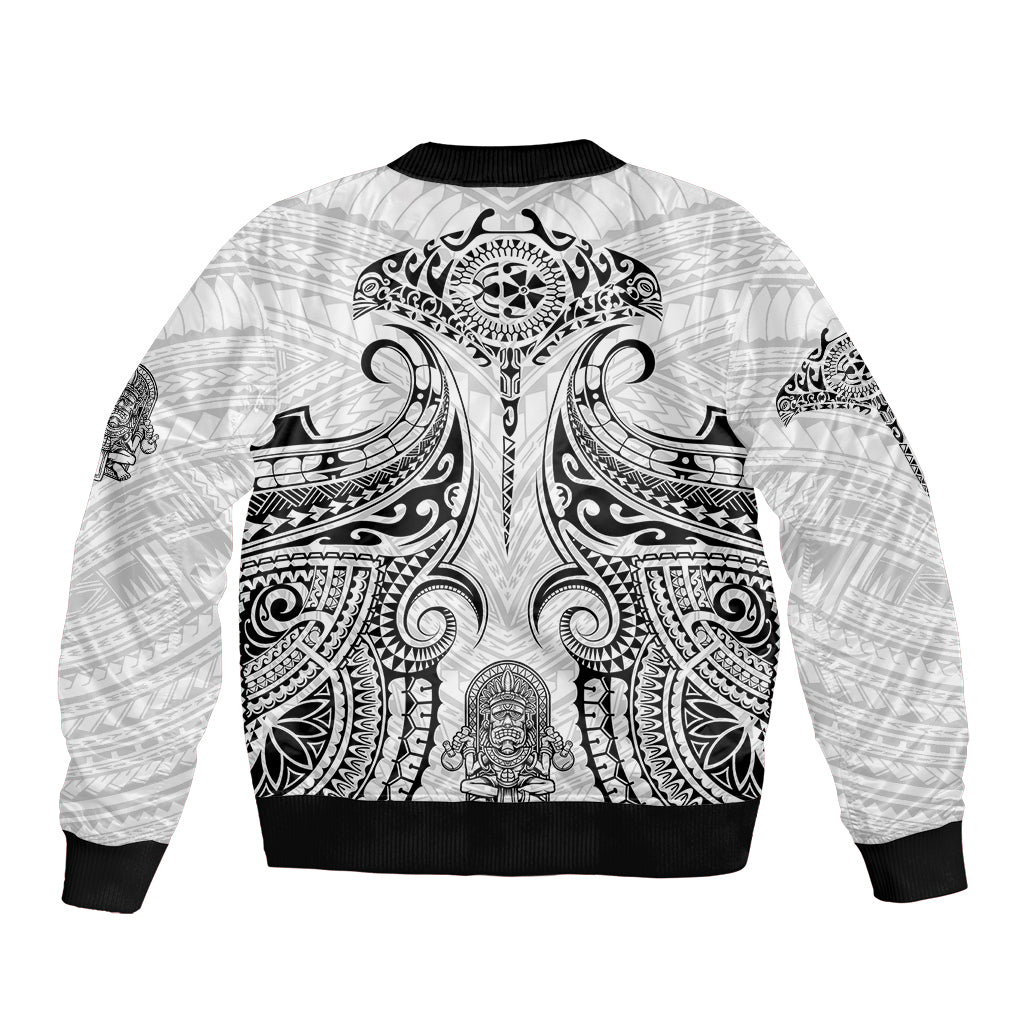 Hawaii Polynesian Bomber Jacket Warrior symbol TS04 - Polynesian Pride