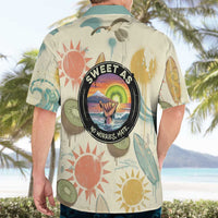 NZ Slang Sweet As Kiwi Shaka Sign Hawaiian Shirt New Zealand Surfboards Sun and Tropical Beach Retro TS04 - Polynesian Pride