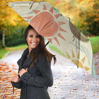 NZ Slang Sweet As Kiwi Shaka Sign Umbrella New Zealand Surfboards Sun and Tropical Beach Retro
