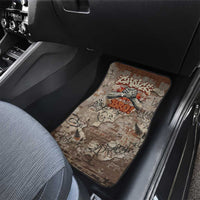 Choice Bro Graffiti Handshake Car Mats New Zealand Slang Fern Brick Wall and Urban Street Art