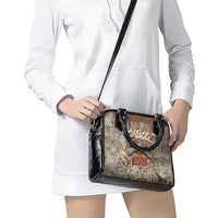 Choice Bro Graffiti Handshake Shoulder Handbag New Zealand Slang Fern Brick Wall and Urban Street Art