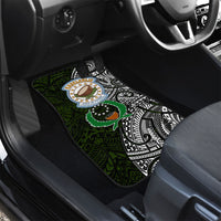 Pohnpei Federated States Of Micronesia Car Mats Polynesian Tribal Heritage Art With Kaselehlie State Seal TS04 - Polynesian Pride