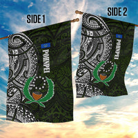 Pohnpei Federated States Of Micronesia Garden Flag Polynesian Tribal Heritage Art With Kaselehlie State Seal