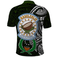 Pohnpei Federated States Of Micronesia Polo Shirt Polynesian Tribal Heritage Art With Kaselehlie State Seal TS04 - Polynesian Pride