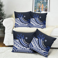 Northern Mariana Islands Saipan Pillow Cover Polynesian Tribal Pattern - Commonwealth Seal Art TS04 - Polynesian Pride