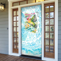 Saipan CMNI Door Cover Polynesian Northern Mariana Islands Fruit Dove Watercolor TS04 - Polynesian Pride