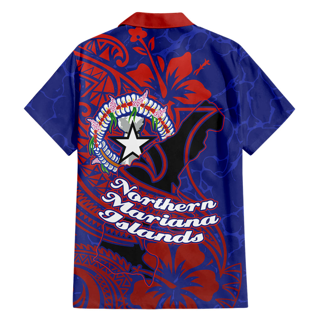 Saipan Northern Mariana Islands Family Matching Summer Maxi Dress and Hawaiian Shirt Polynesian Tribal Tattoo Art With Hibiscus Flowers And Seal TS04 - Polynesian Pride