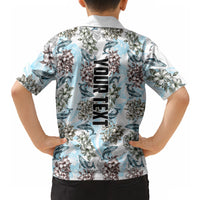 Personalized Masefau American Samoa Hawaiian Shirt Vintage Whale Hibiscus Ocean Waves